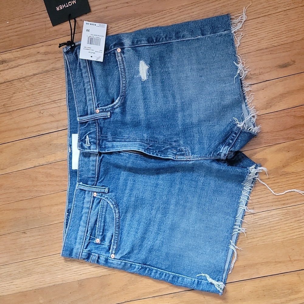 NWT MOTHER SUPERIOR  The Dutchie Short Fray - Picture 12 of 12